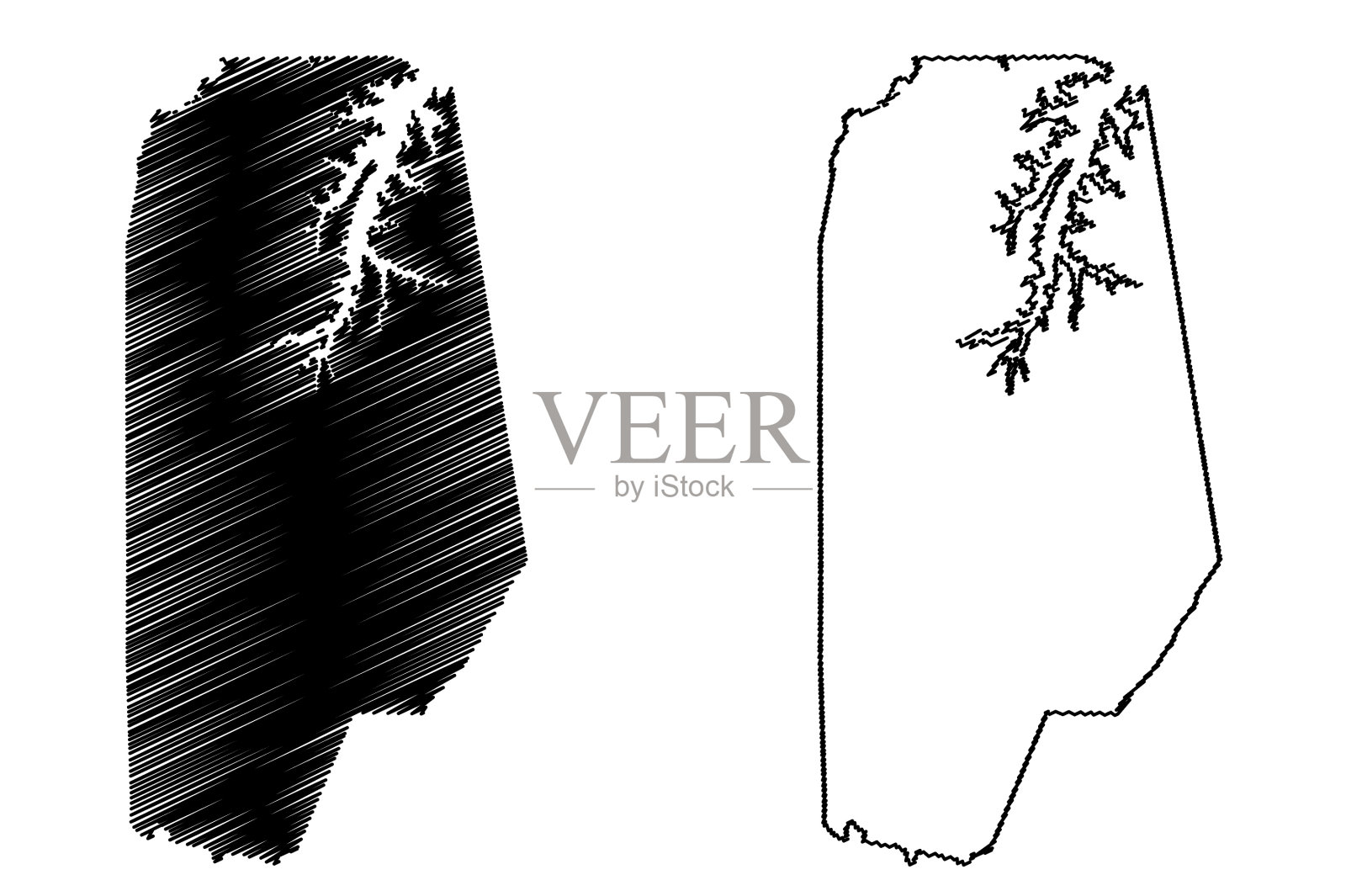 美国北卡罗来纳州万斯县插画图片素材