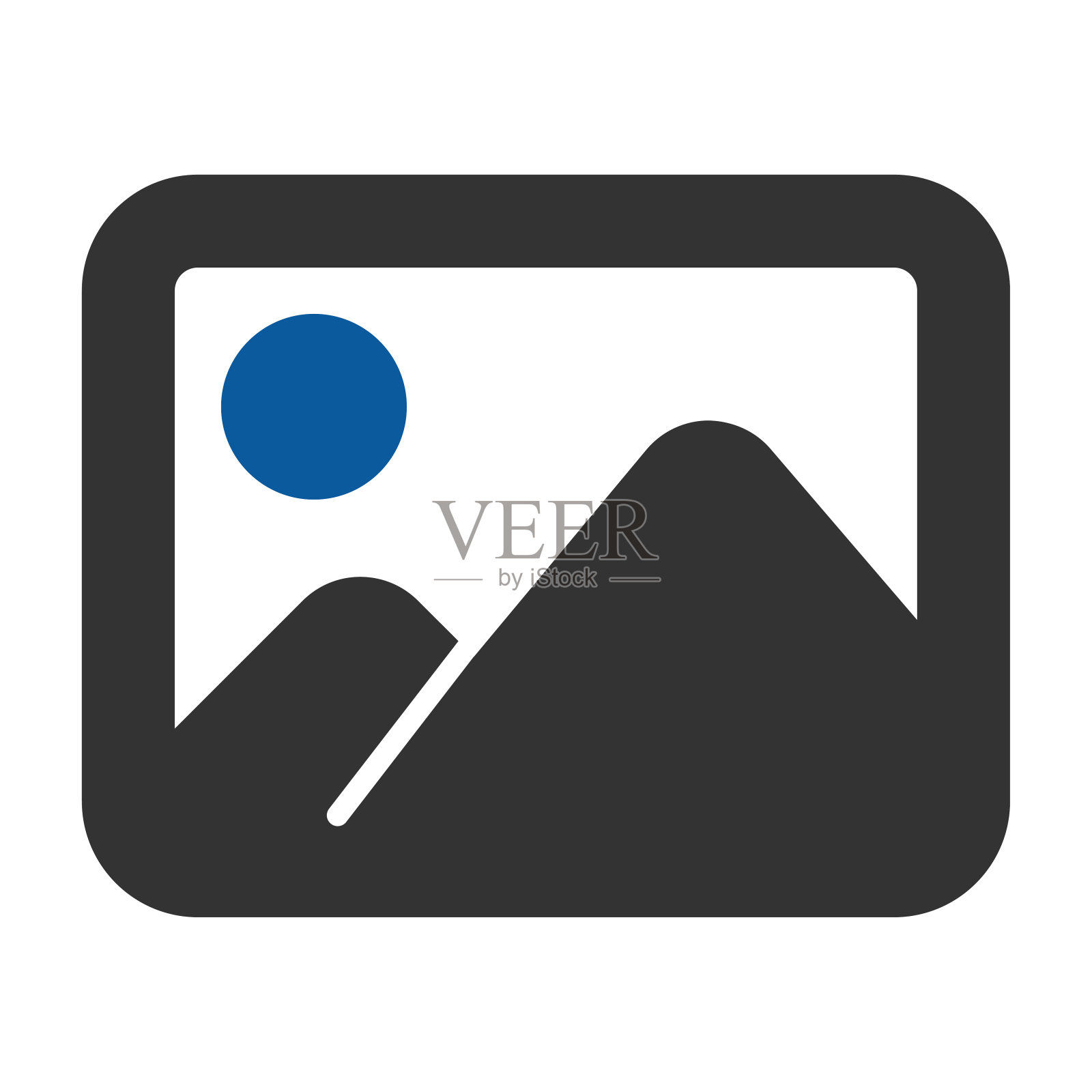 景观，画廊，图像，视图图标图标素材