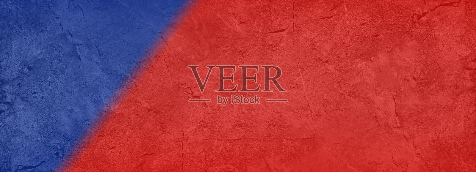 抽象的红蓝背景。健美的岩石纹理。美国独立日、7月4日、退伍军人节、阵亡将士纪念日照片摄影图片