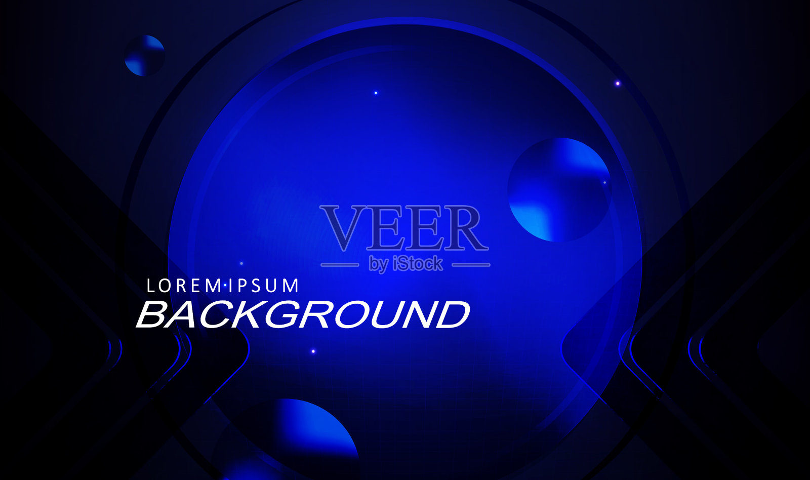 用蓝色渐变的深色合成插画图片素材