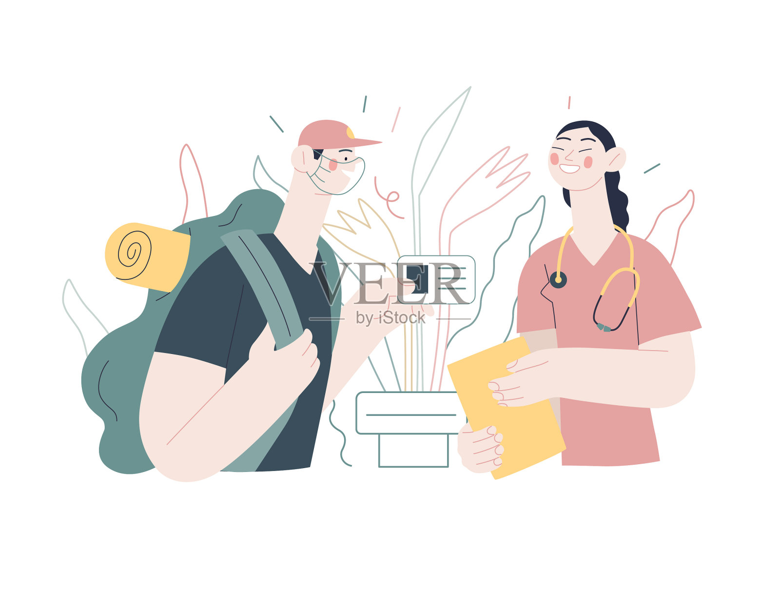 医疗保险-医疗设计元素图片