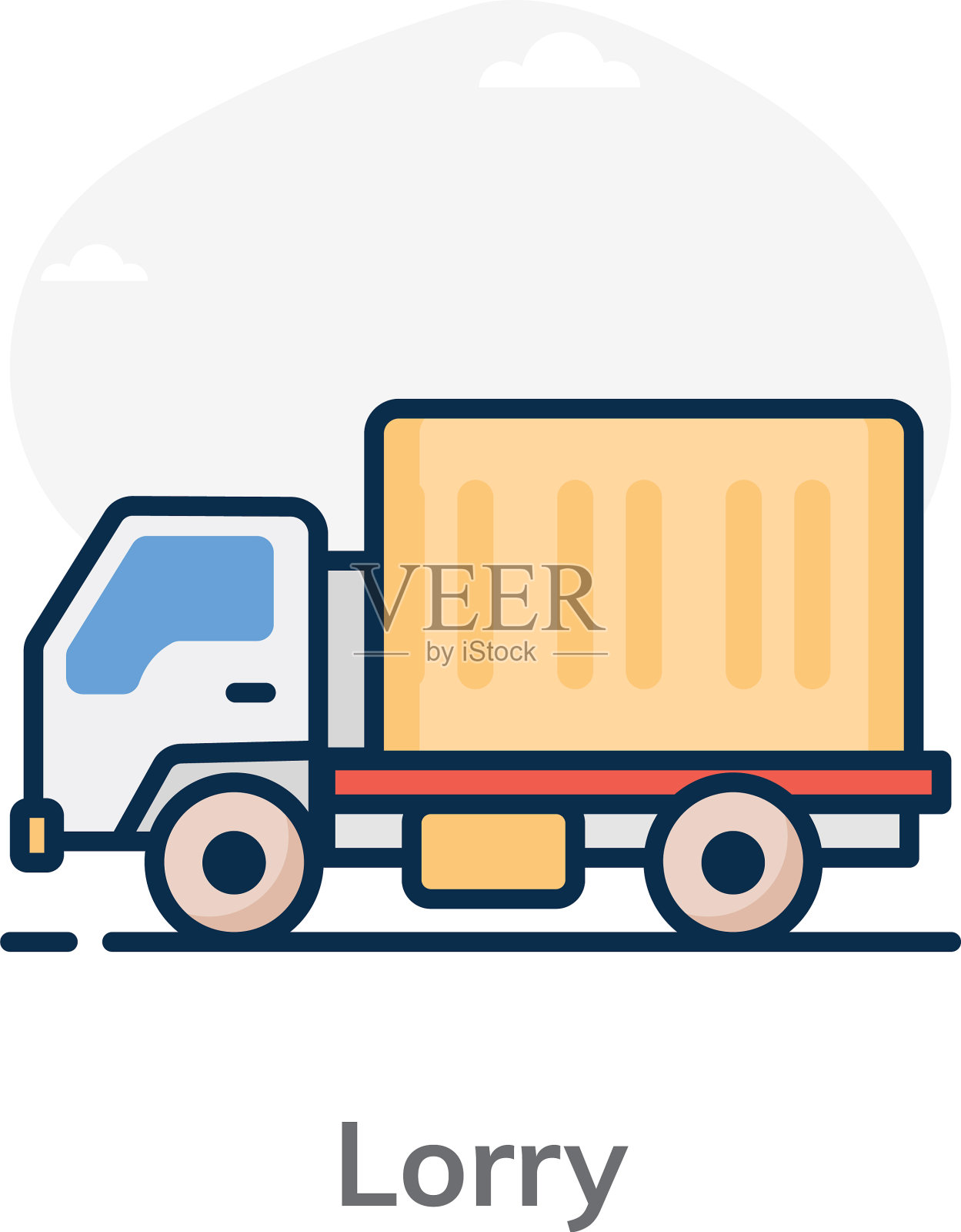 卡车插画图片素材