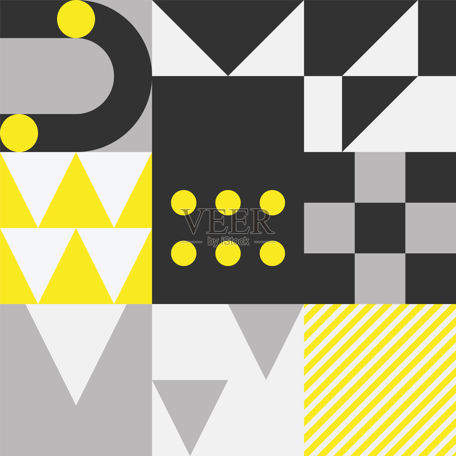 抽象的图案设计元素插画图片素材