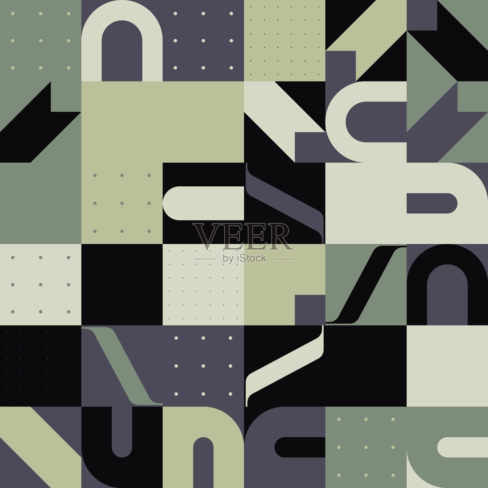 新现代主义艺术品图案设计插画图片素材