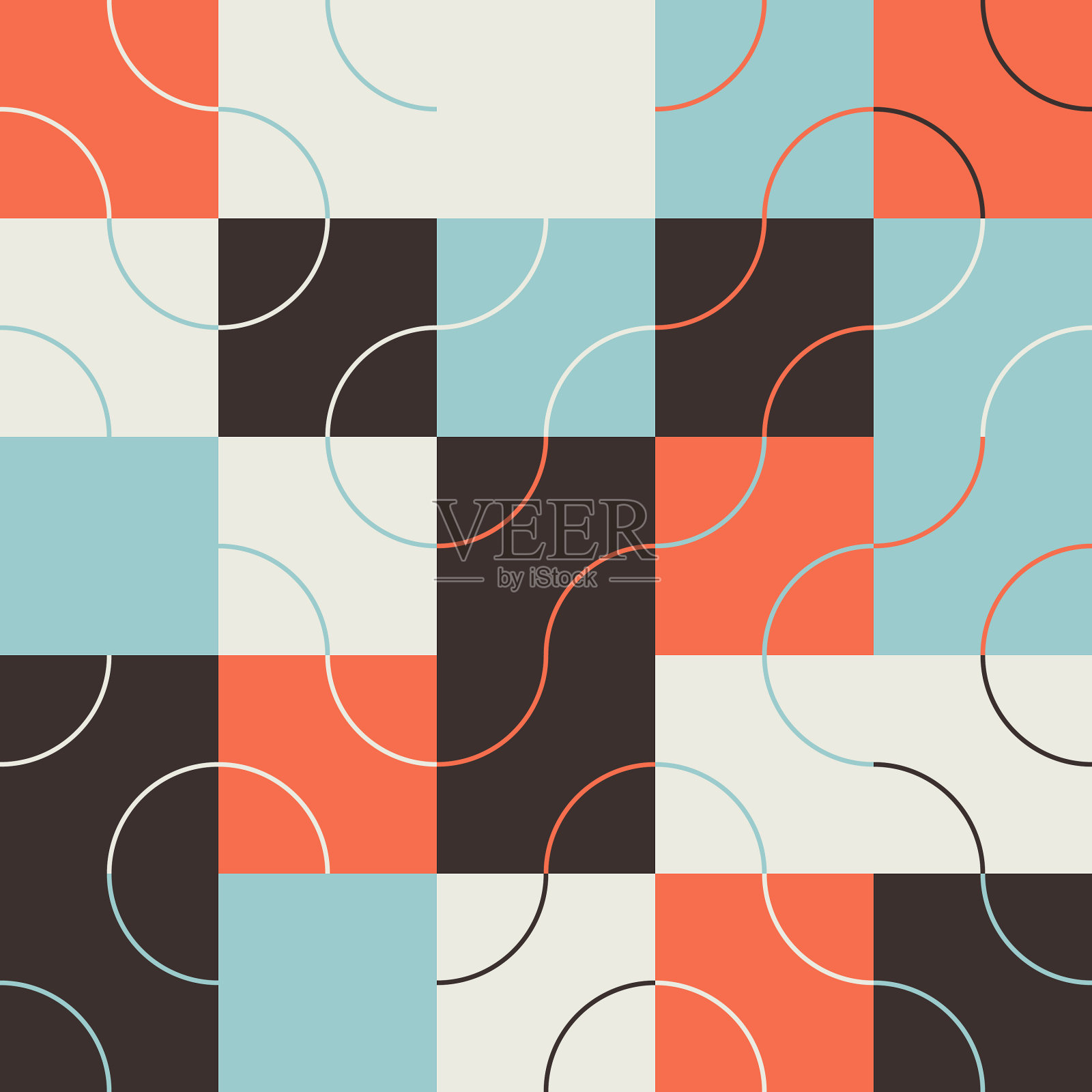 线性抽象图案设计插画图片素材