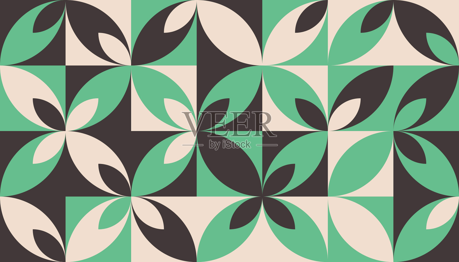 新的地理艺术抽象图案组成插画图片素材