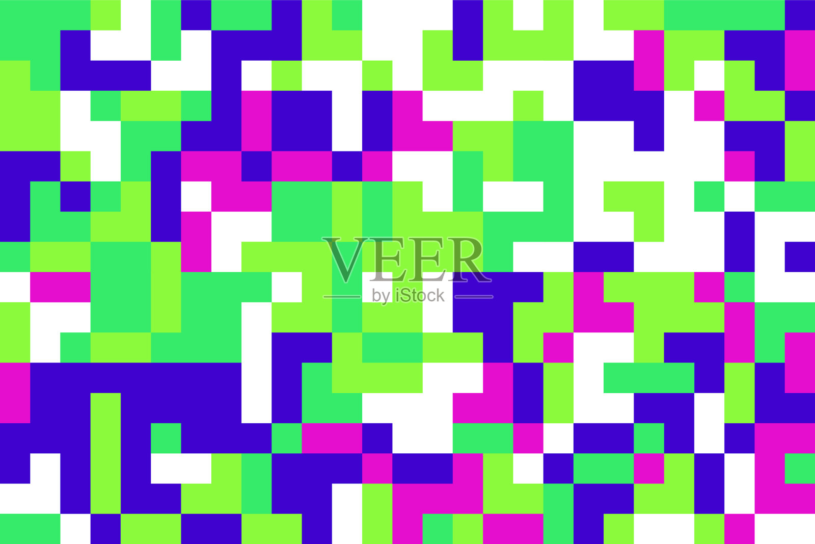 彩色几何图案设计插画图片素材