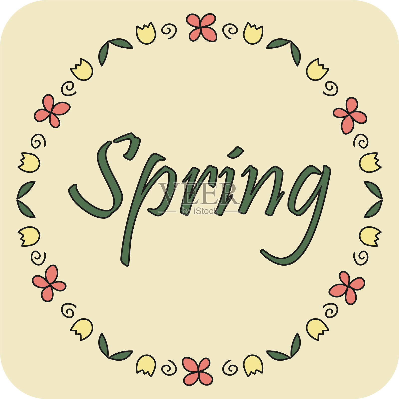 复活节快乐设计元素图片