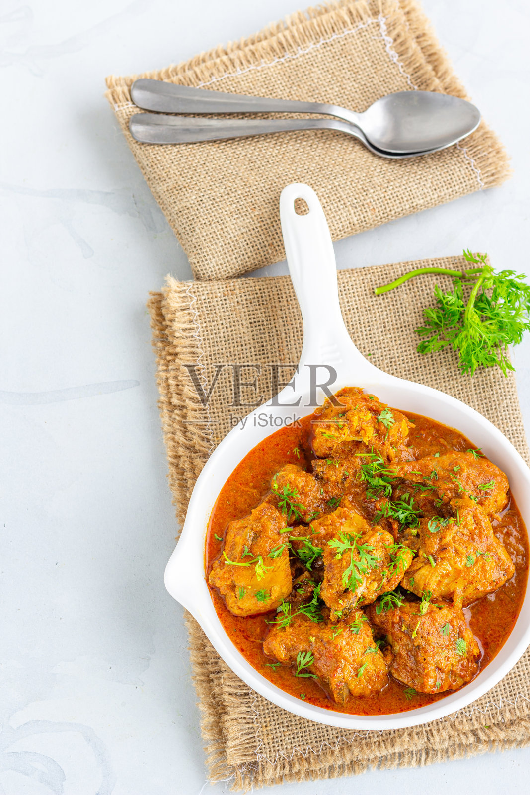 鸡肉咖喱自上而下照片垂直照片照片摄影图片