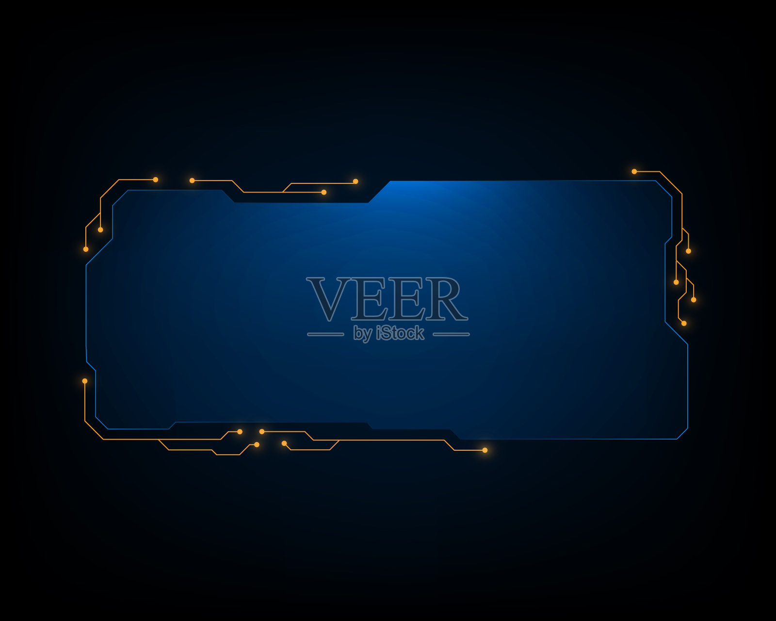 全息图框架模板设计背景屏幕科学插图插画图片素材