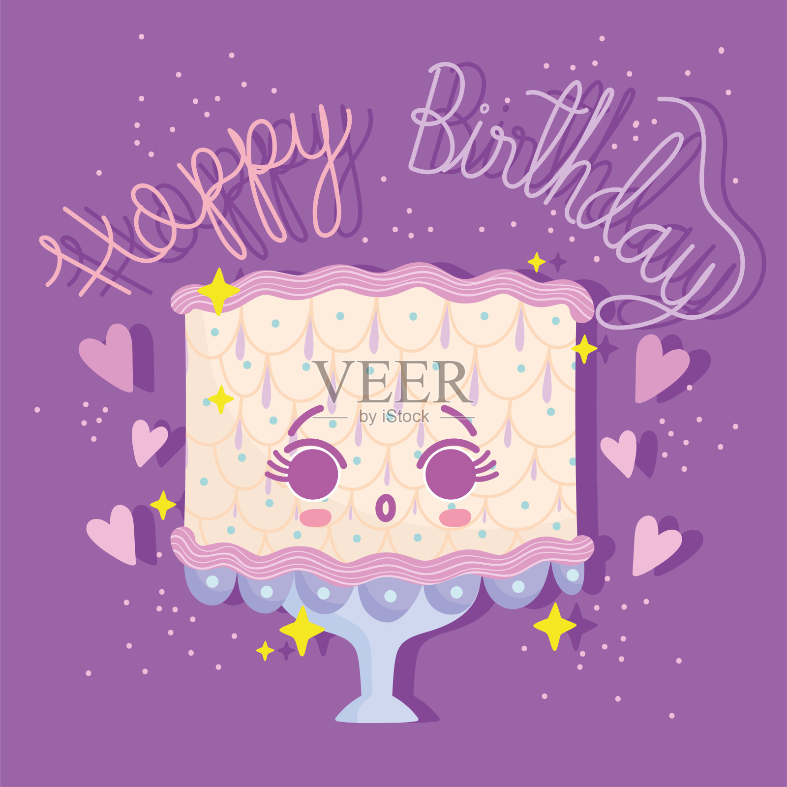 生日贺卡设计模板素材