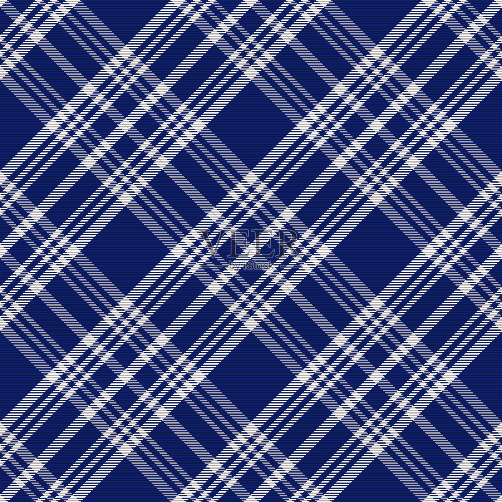 格子图案无缝格子织物纹理插画图片素材