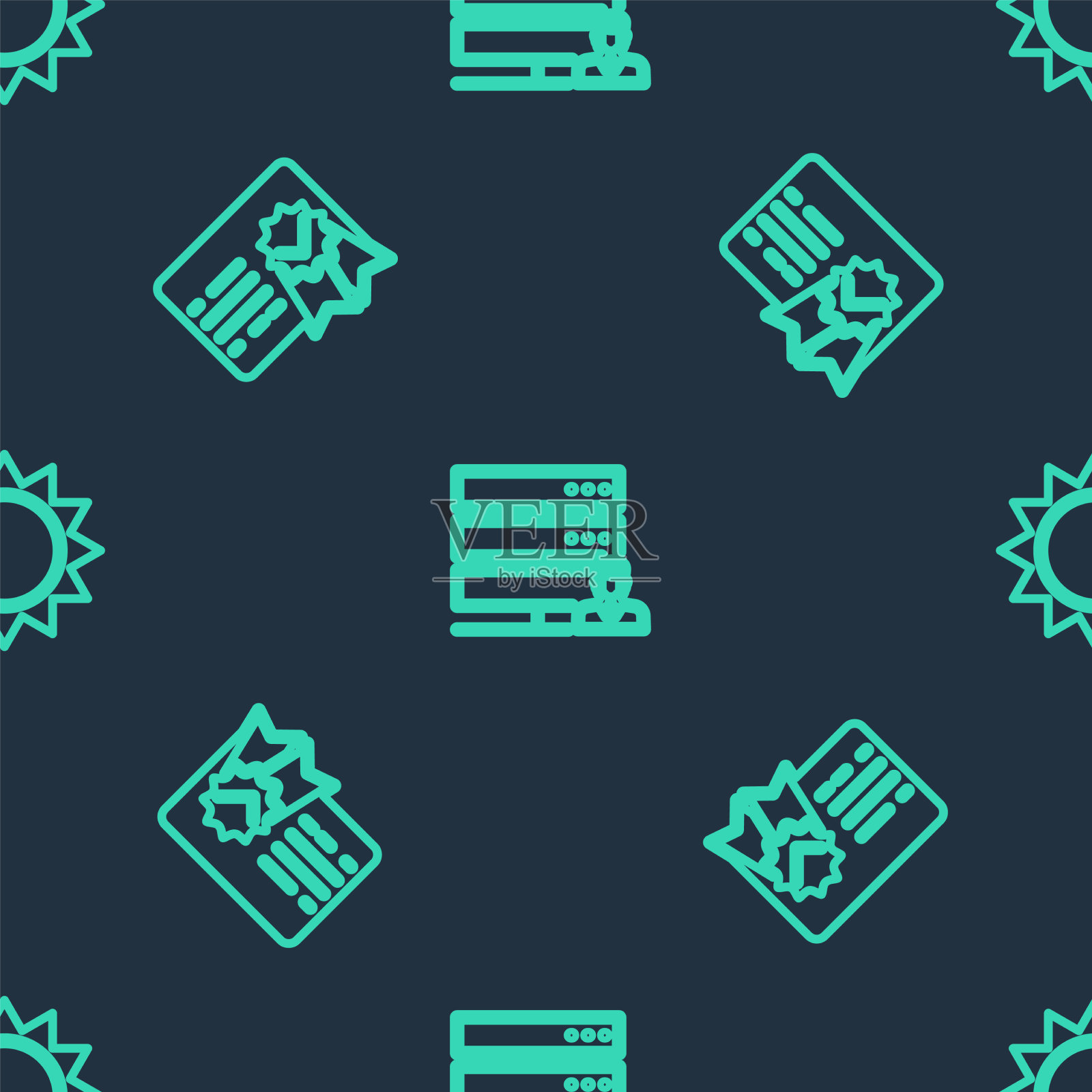 设行客户关怀服务器证书图标素材