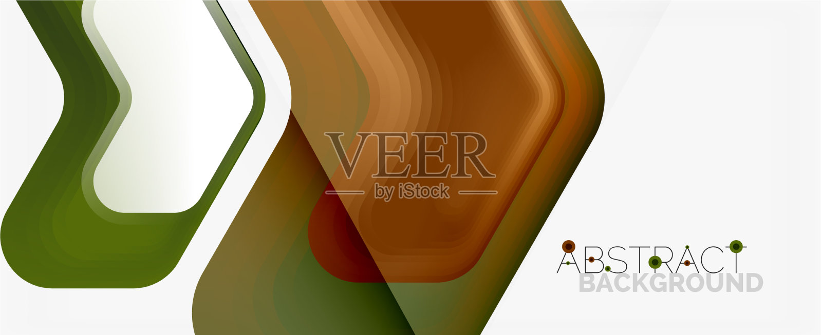 三维箭头几何构成抽象插画图片素材