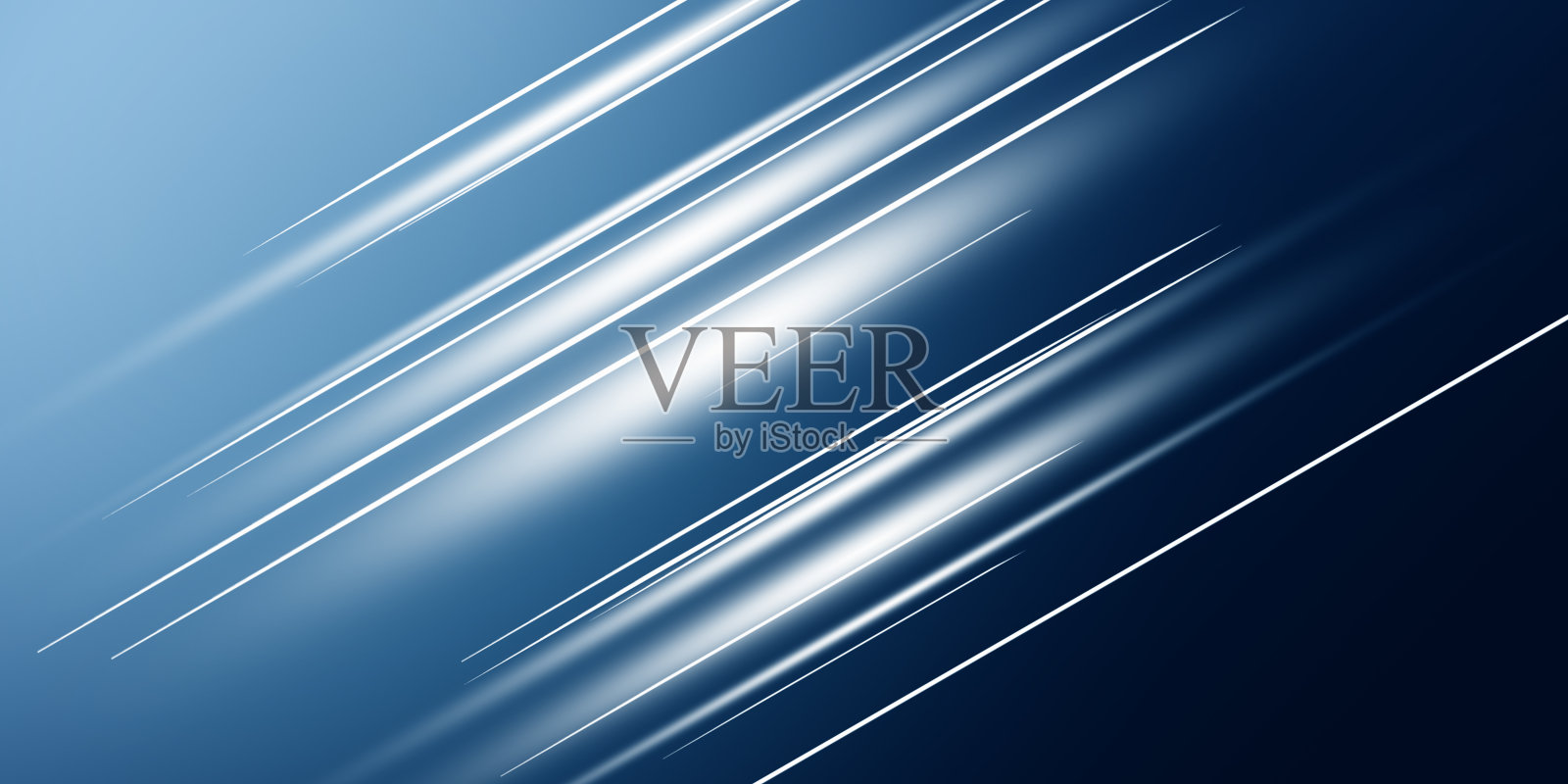 深蓝色的背景和抽象的图形线照片摄影图片