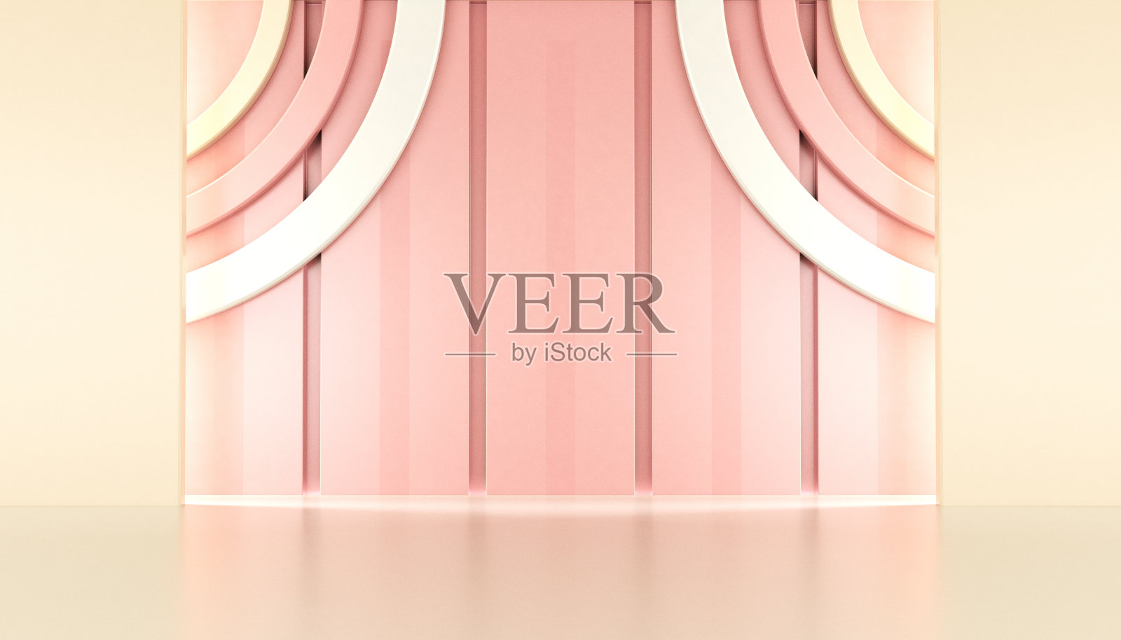 彩色背景与几何形状照片摄影图片