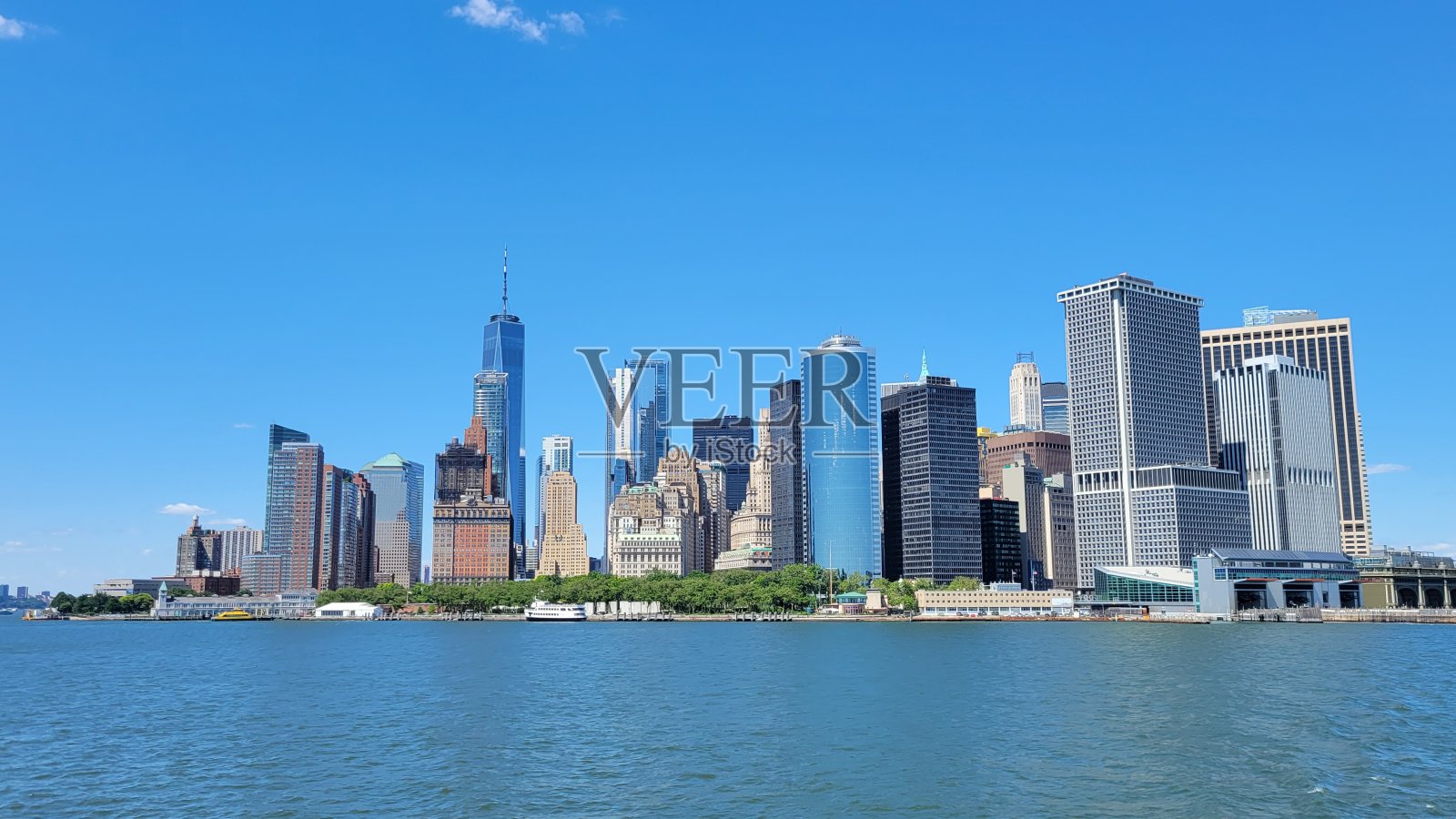 曼哈顿下城，纽约市照片摄影图片