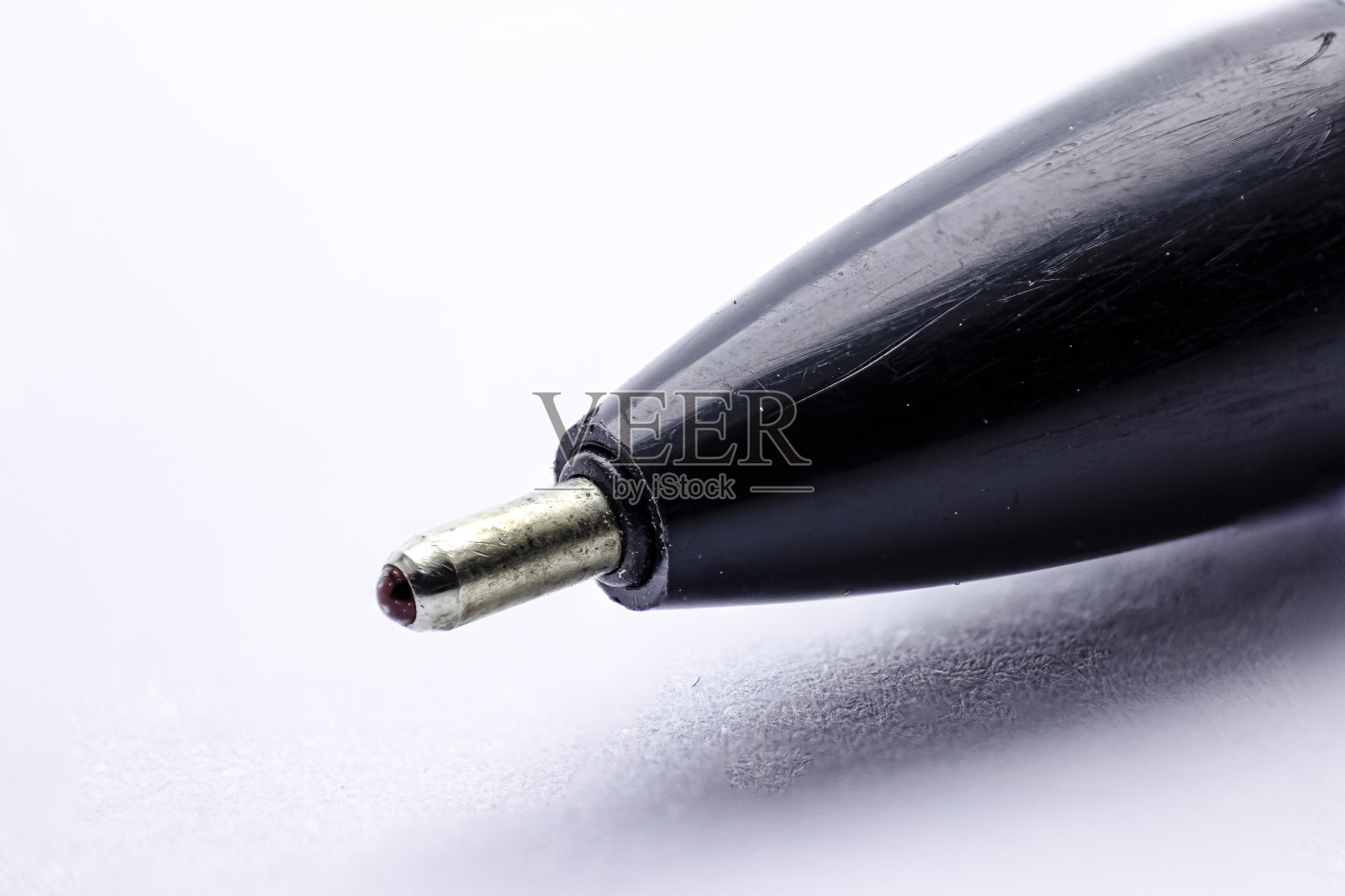 圆珠笔的微距摄影照片摄影图片