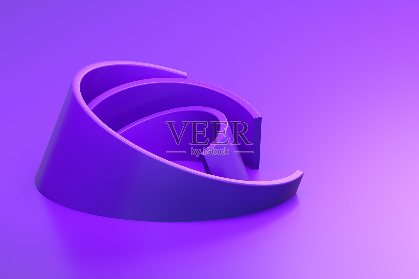 3D抽象雕塑几何形状的背景照片摄影图片