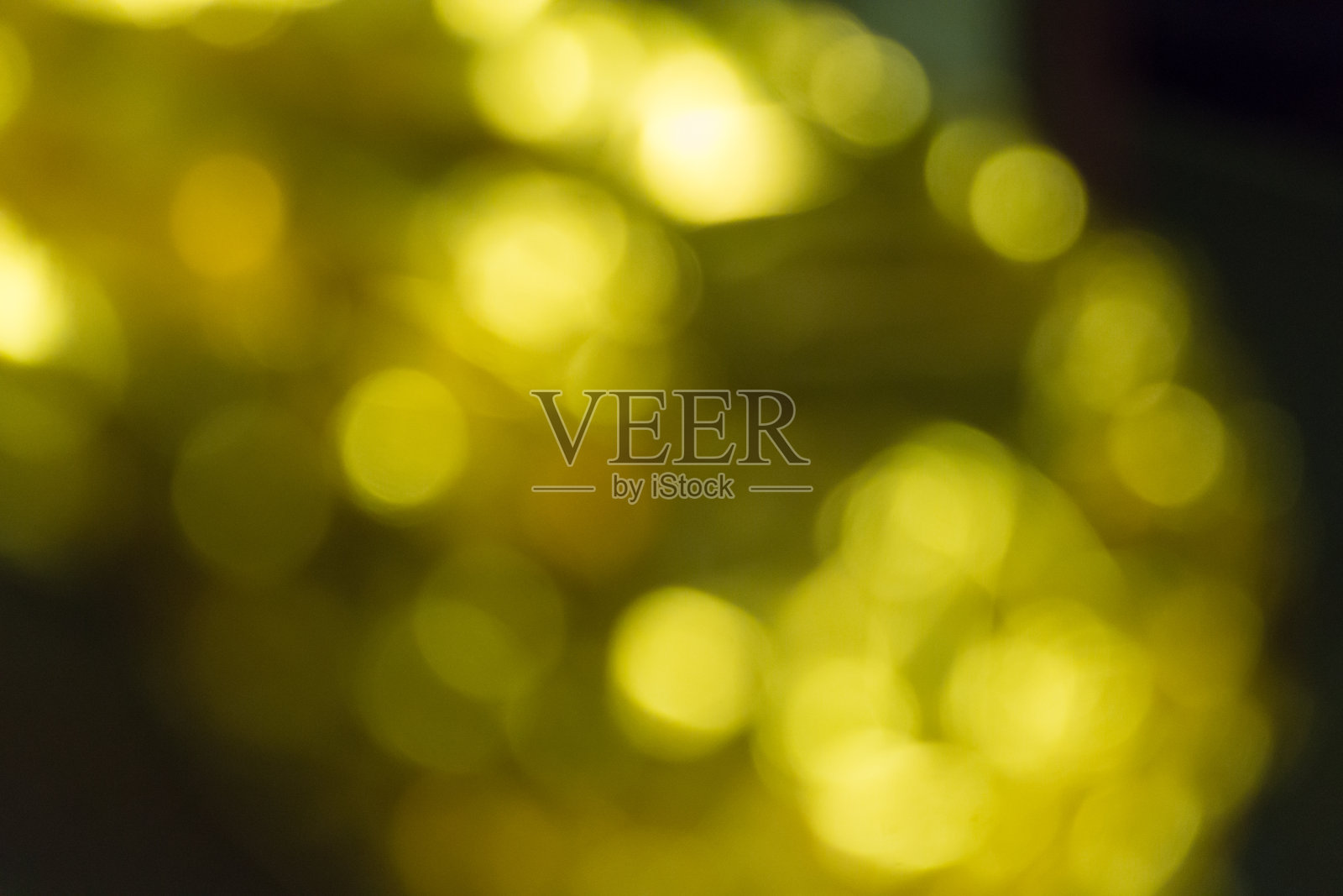 金色和黄色的抽象散景背景照片摄影图片