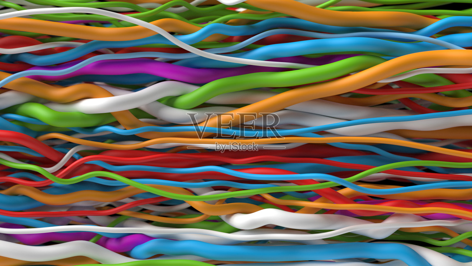 纠缠的电线照片摄影图片