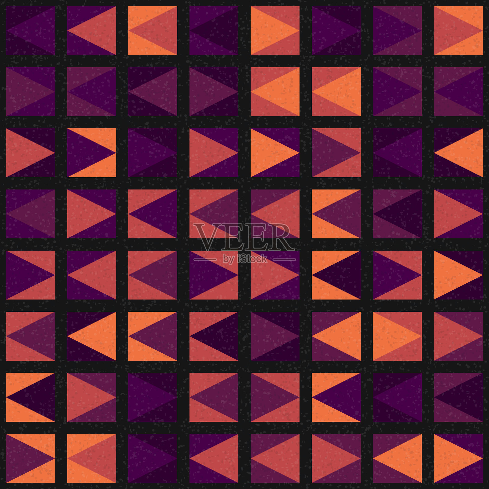 抽象几何图案生成计算艺术插图插画图片素材