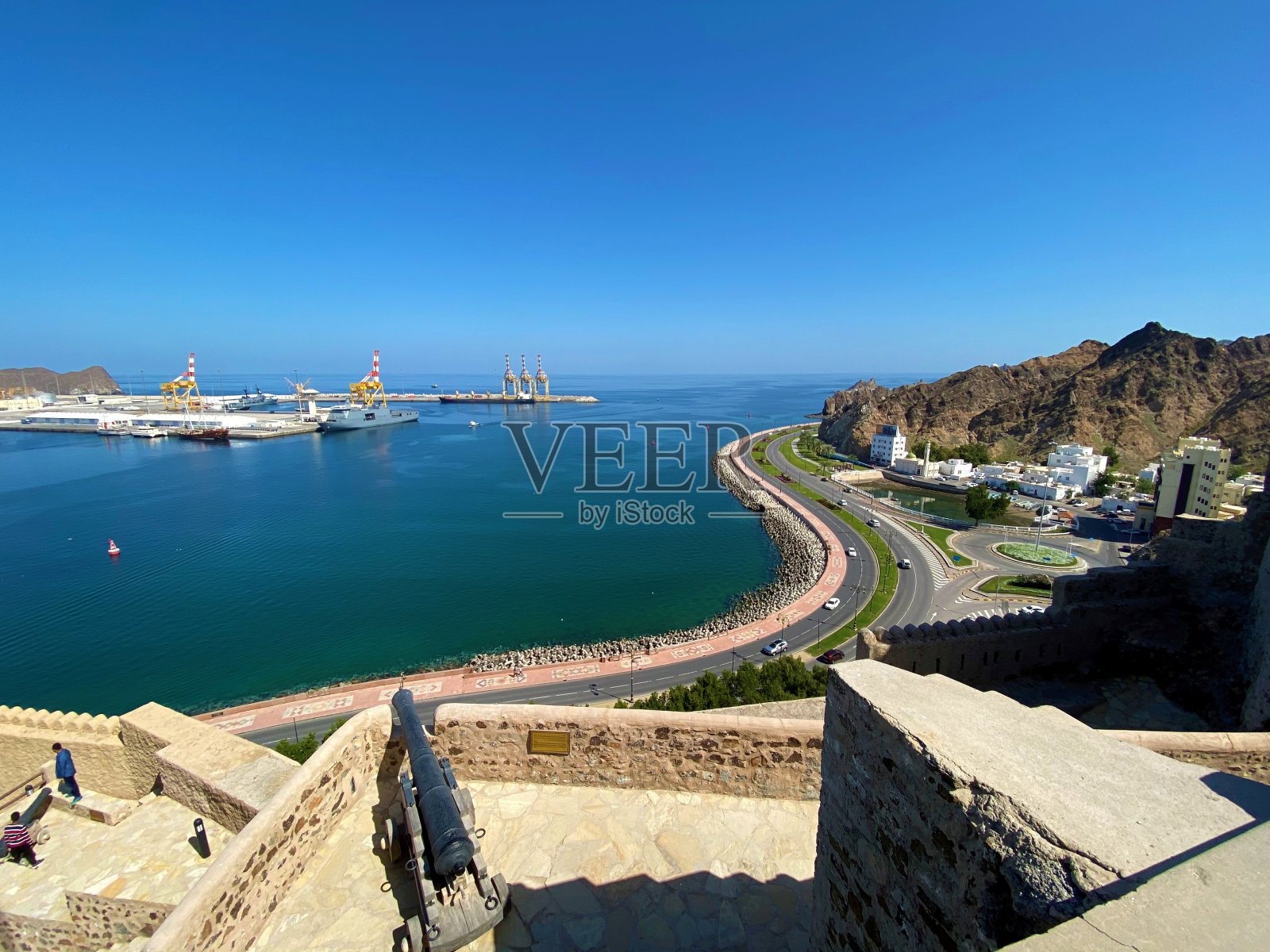 阿曼的堡垒照片摄影图片