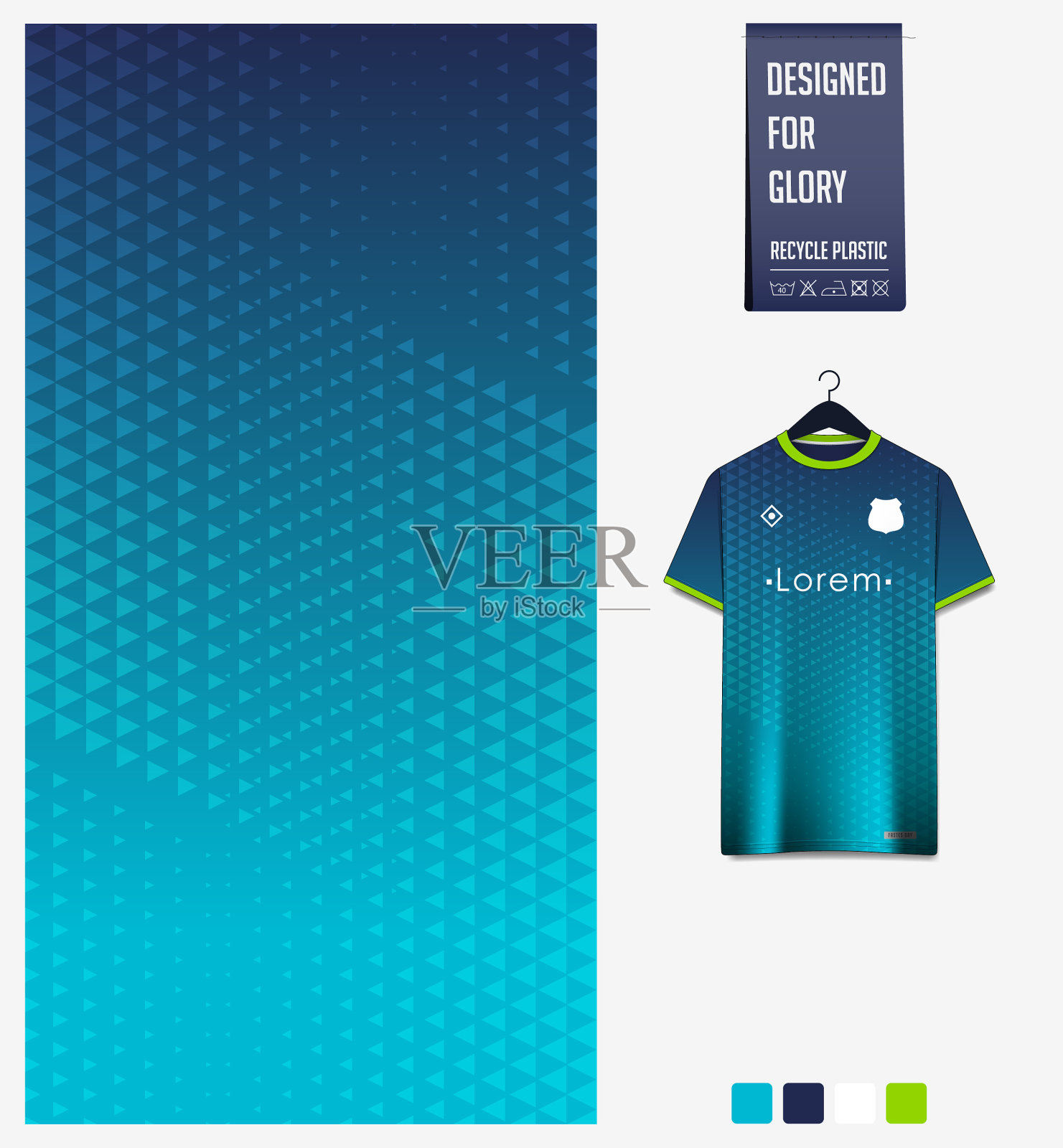 足球运动衫图案设计几何图案插画图片素材