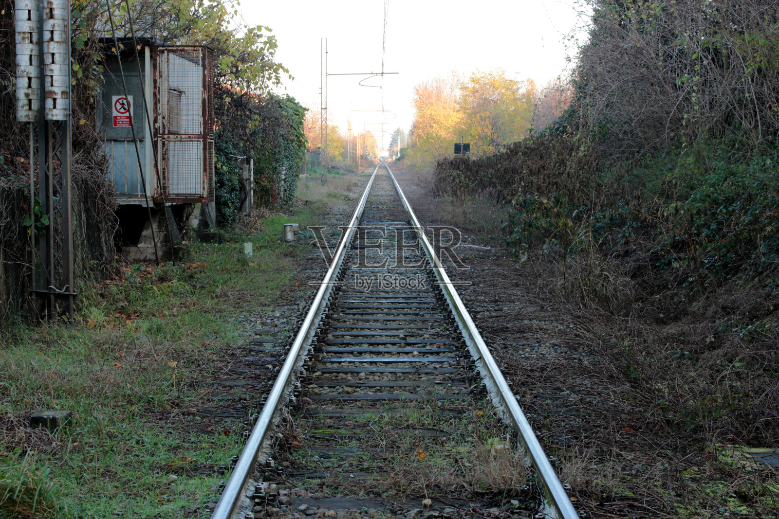 铁路的景色照片摄影图片