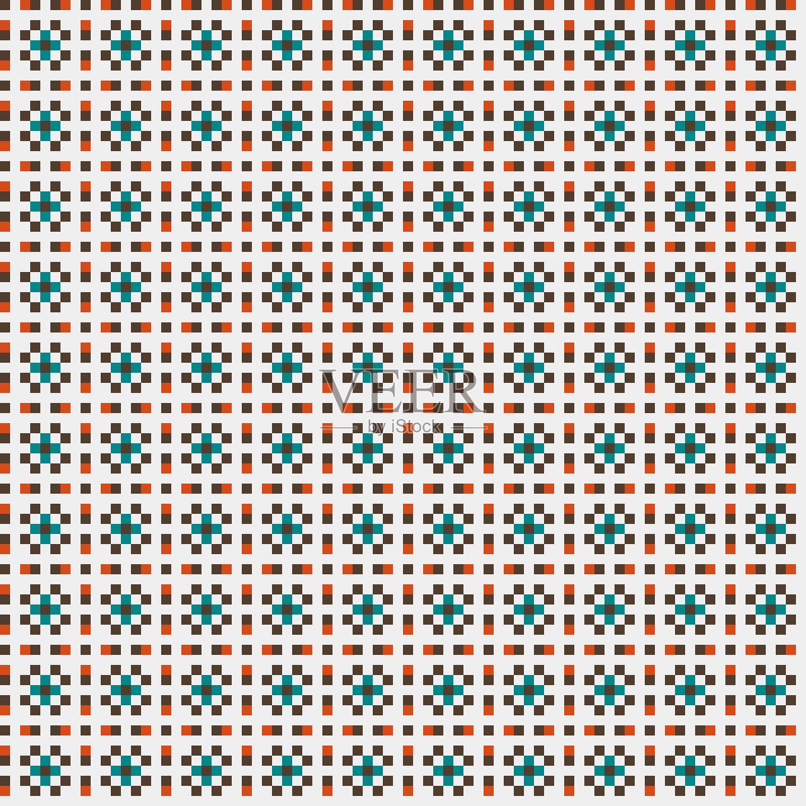 点阵生成式计算艺术插画插画图片素材