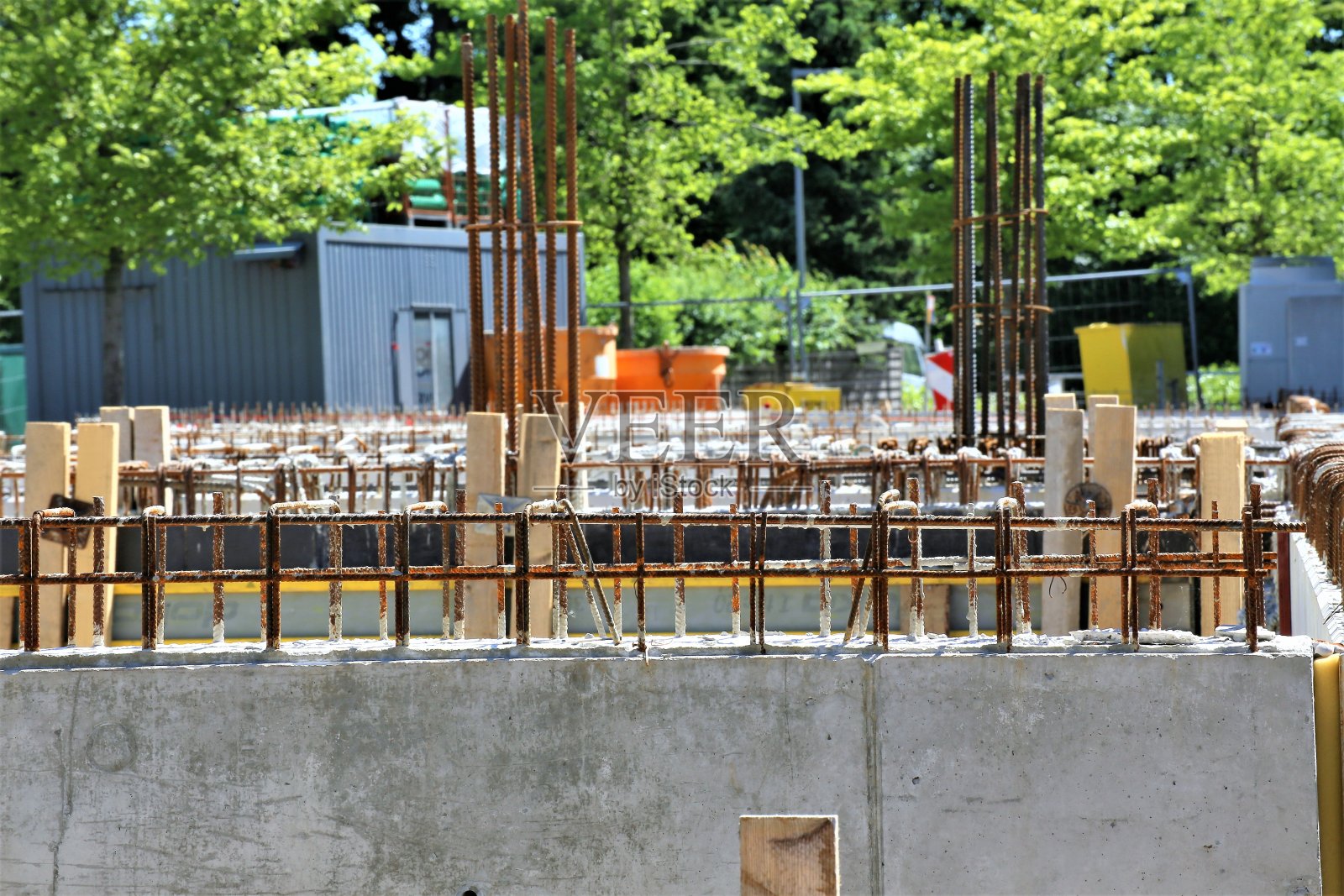 建筑施工照片摄影图片