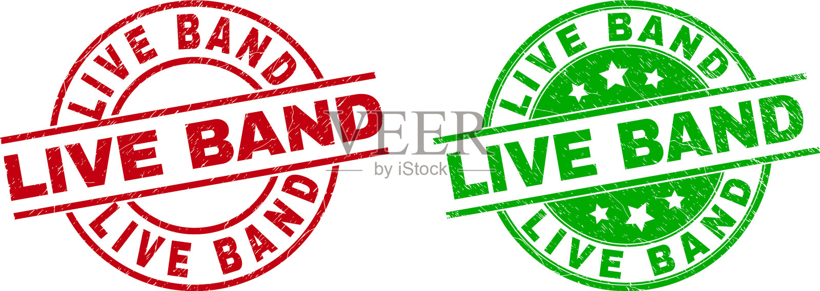 现场带圆形水印使用遇险纹理插画图片素材