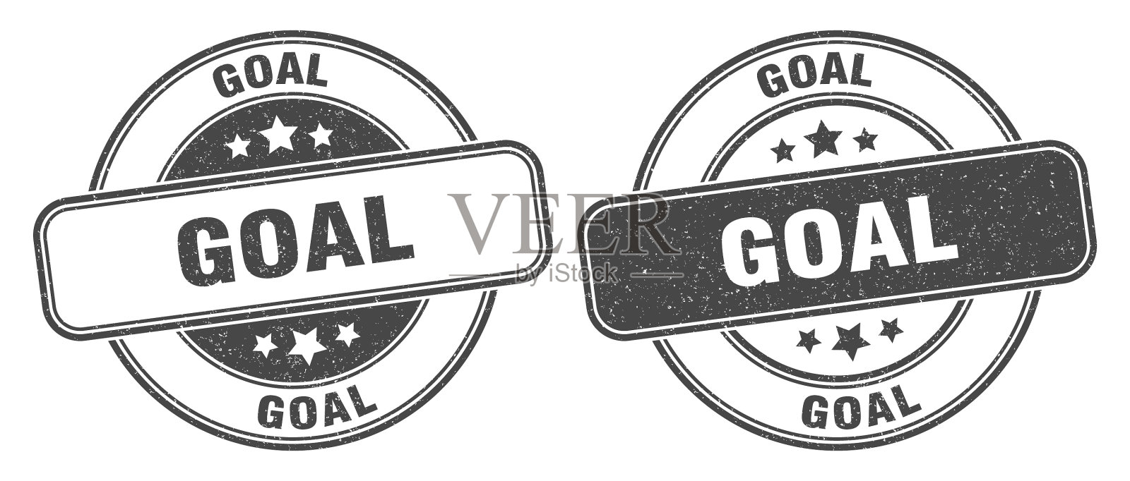 目标邮票目标标签圆grunge标志插画图片素材