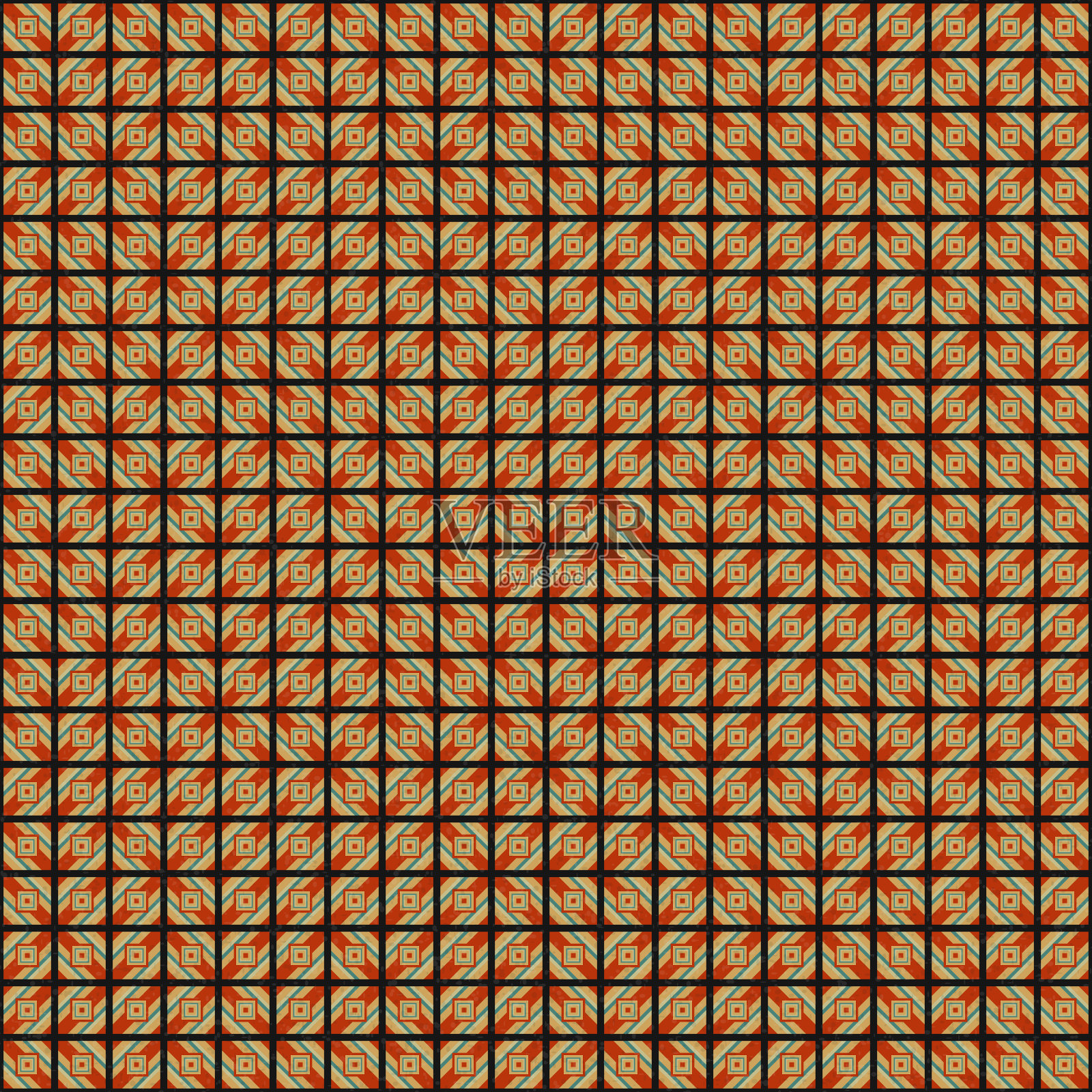 抽象几何图案生成计算艺术插图插画图片素材