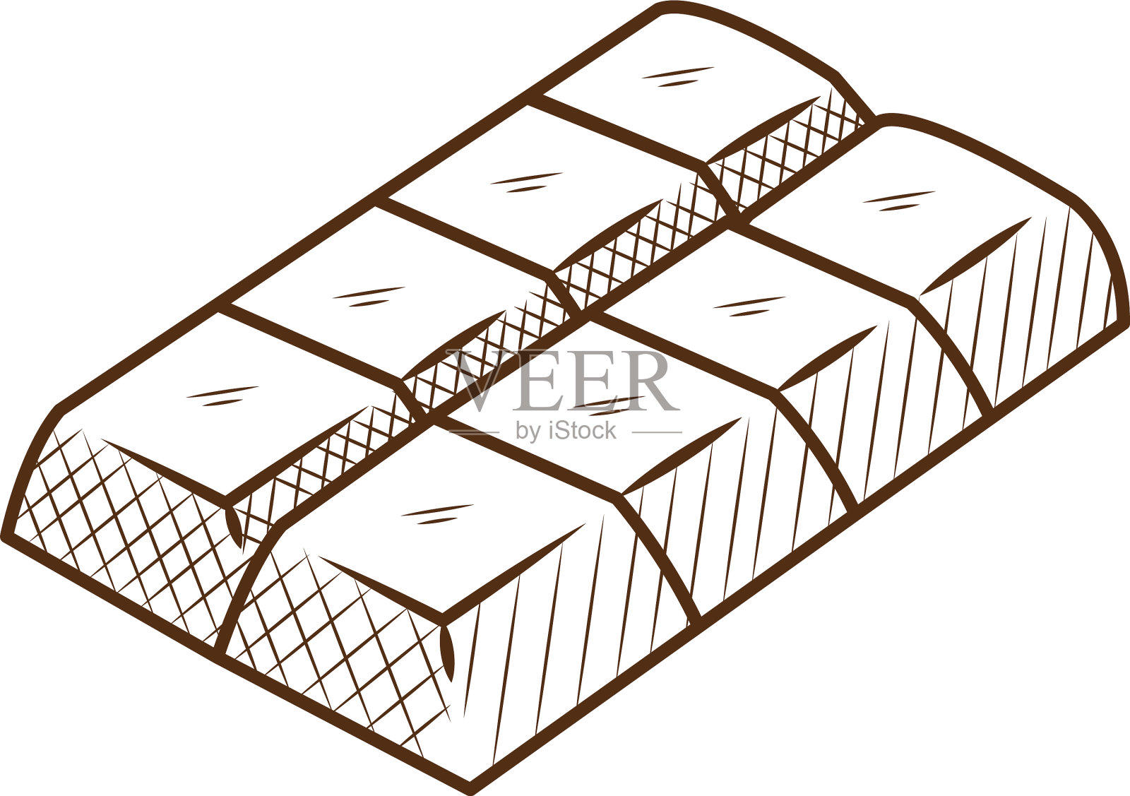 巧克力棒图标设计元素图片