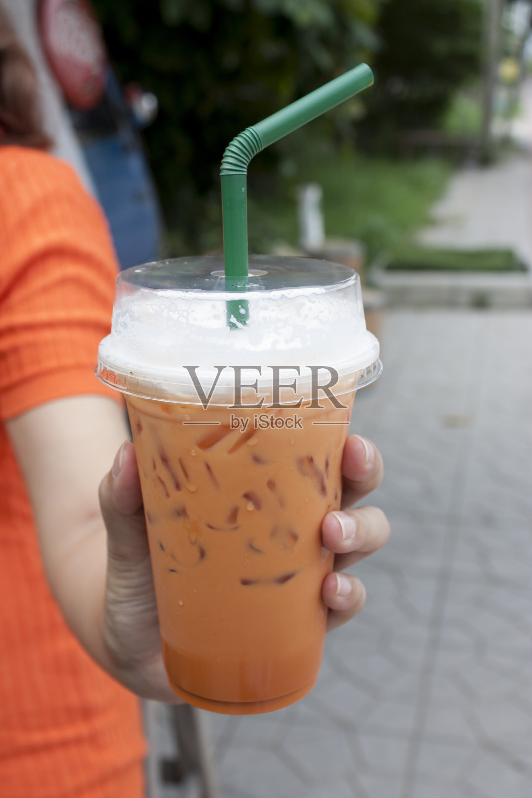 泰国冰茶照片摄影图片