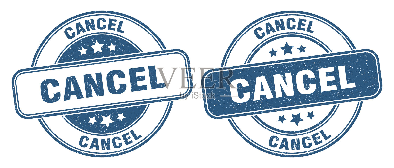 取消邮票取消标签round grunge标志插画图片素材