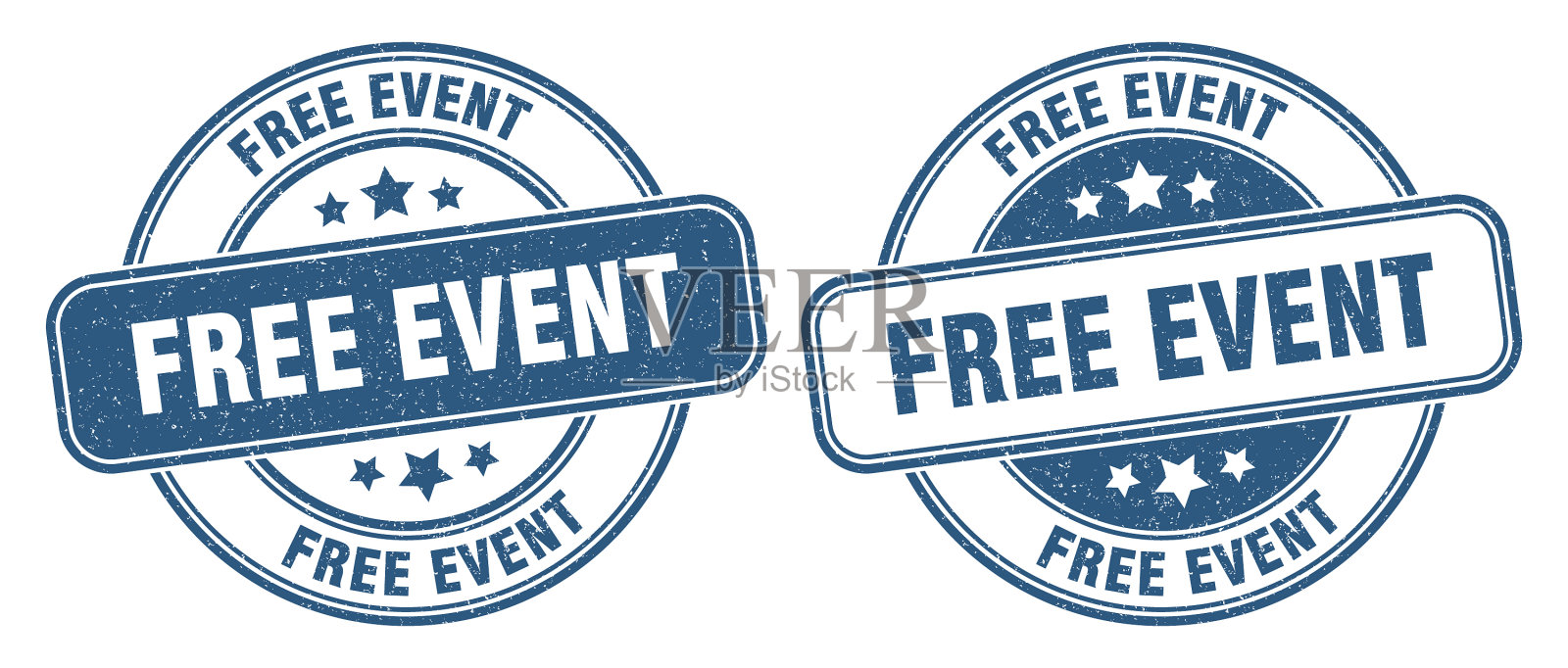 免费活动邮票免费活动标签round grunge插画图片素材