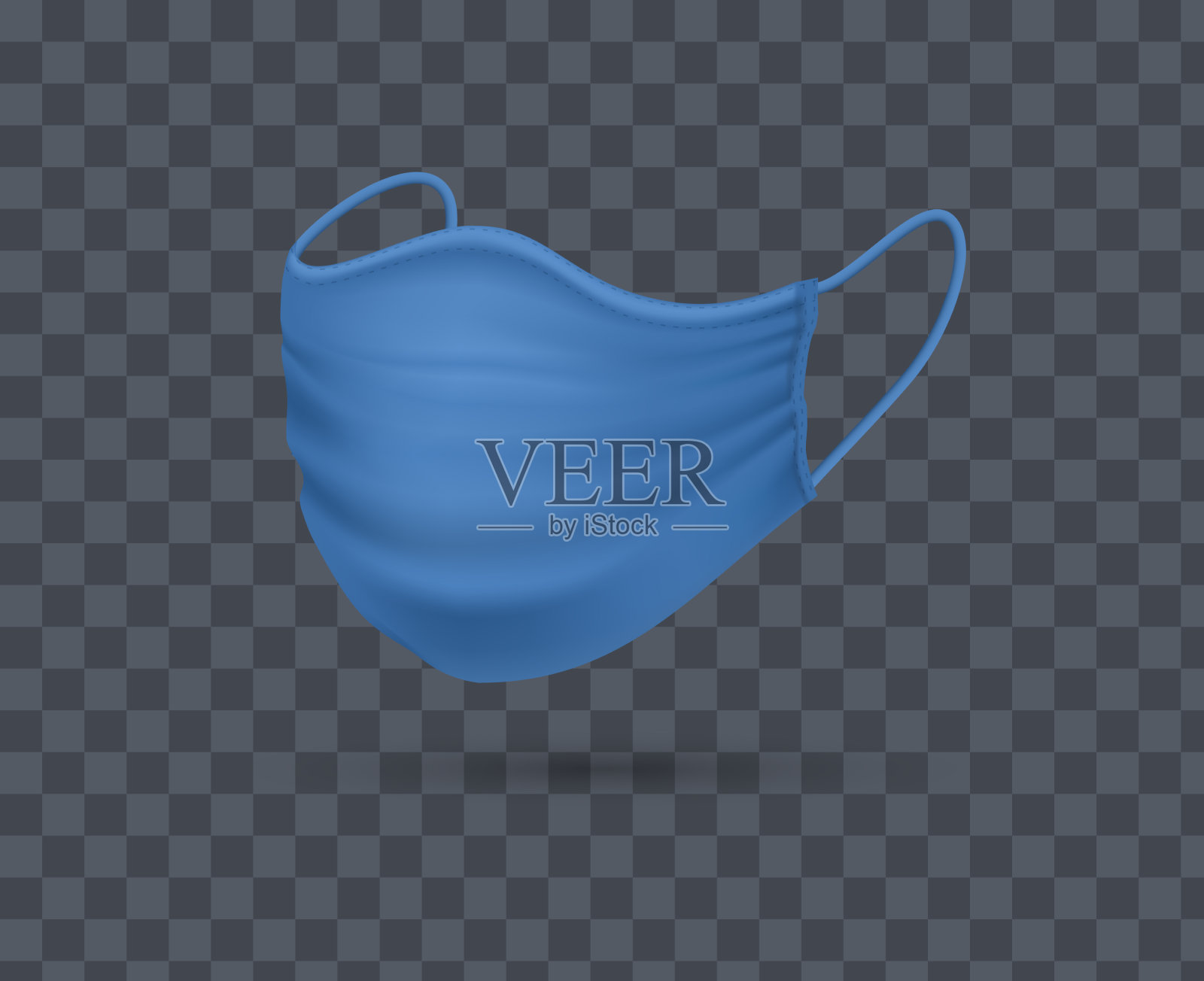 现实各种防护医疗呼吸插画图片素材