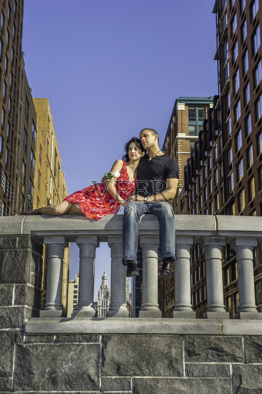 青年男女之间的爱情故事照片摄影图片