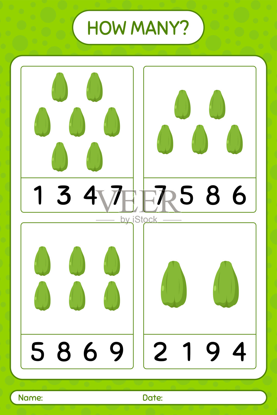 有多少个数水獭游戏。学龄前儿童的工作表，儿童活动表，可打印的工作表插画图片素材