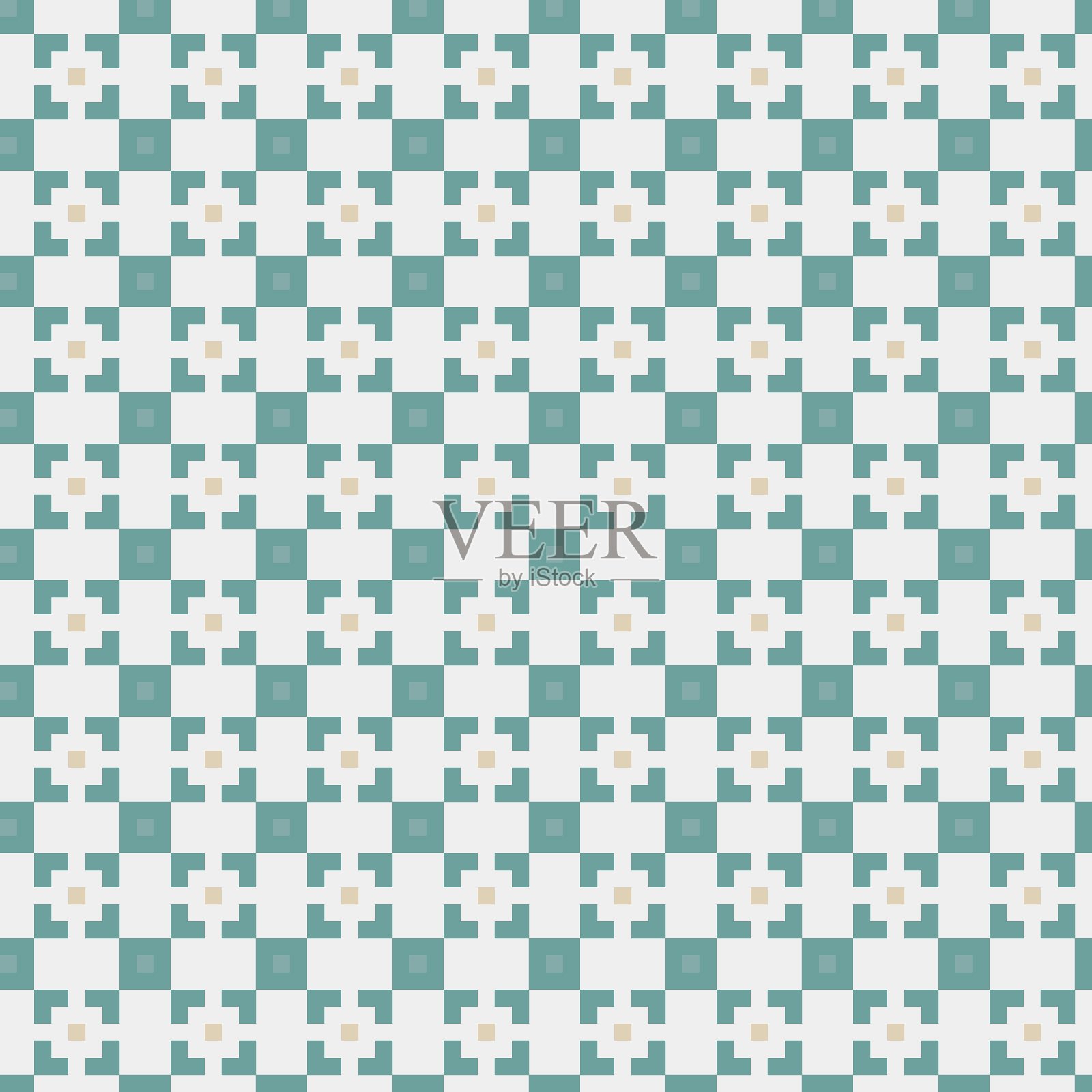 点阵生成式计算艺术插画插画图片素材