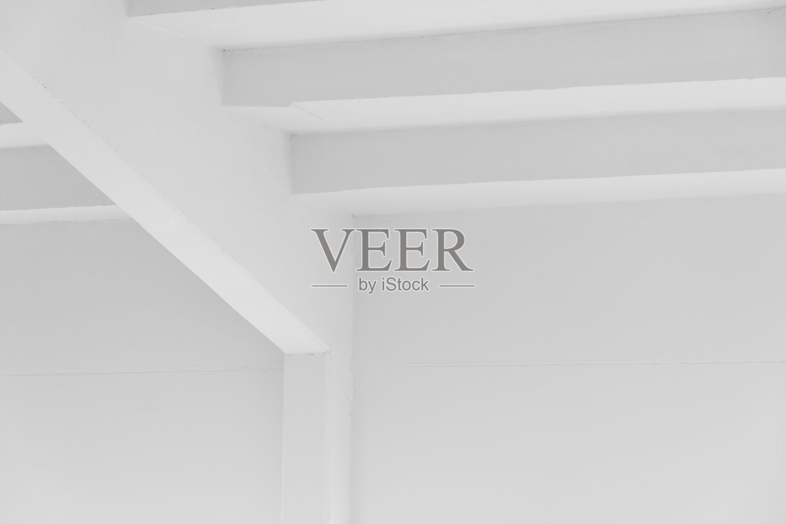 白色建筑结构极简主义背景照片摄影图片