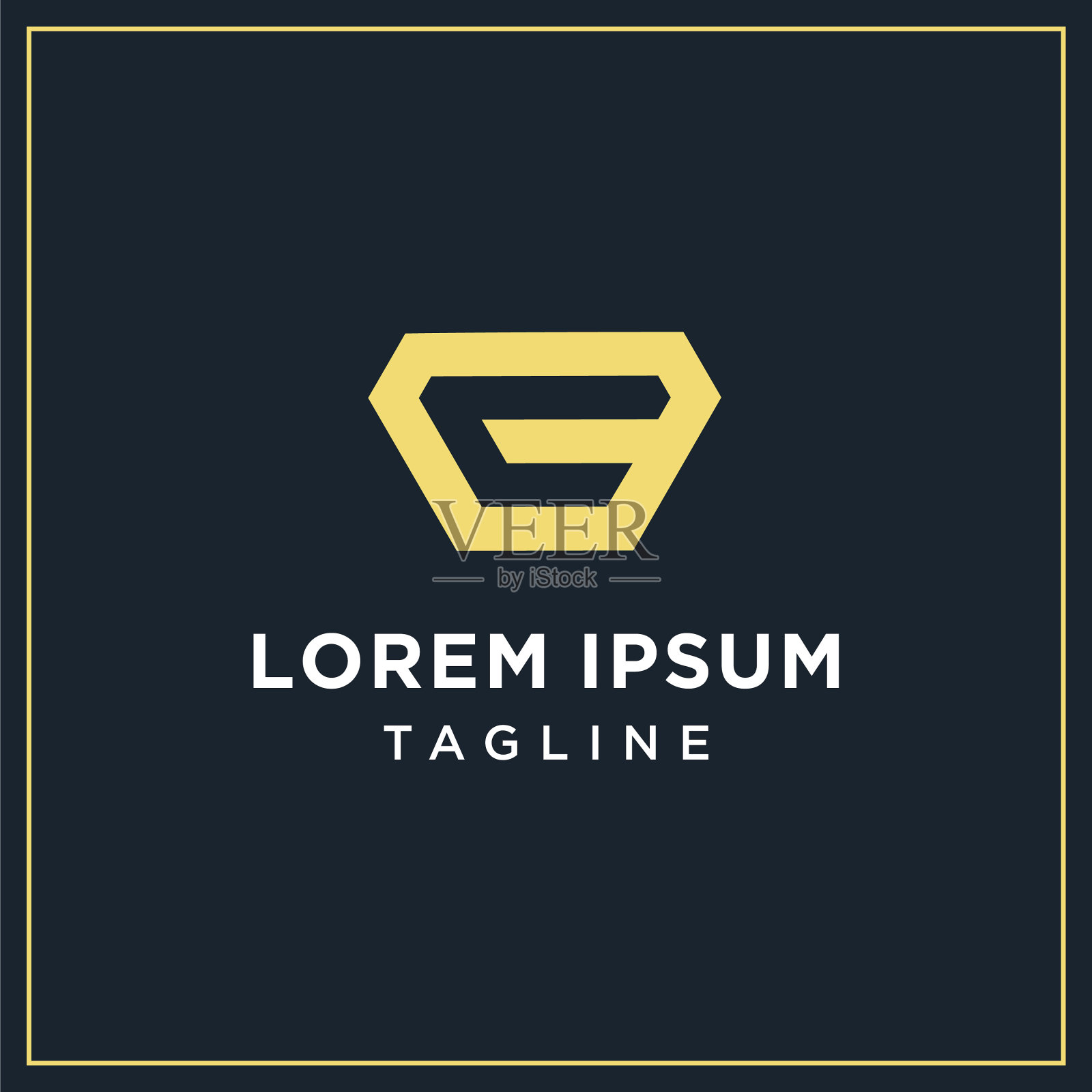 C或cb字母标志插画图片素材