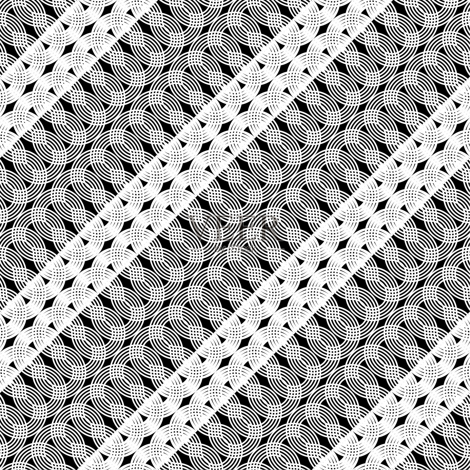 设计无缝波浪图案插画图片素材