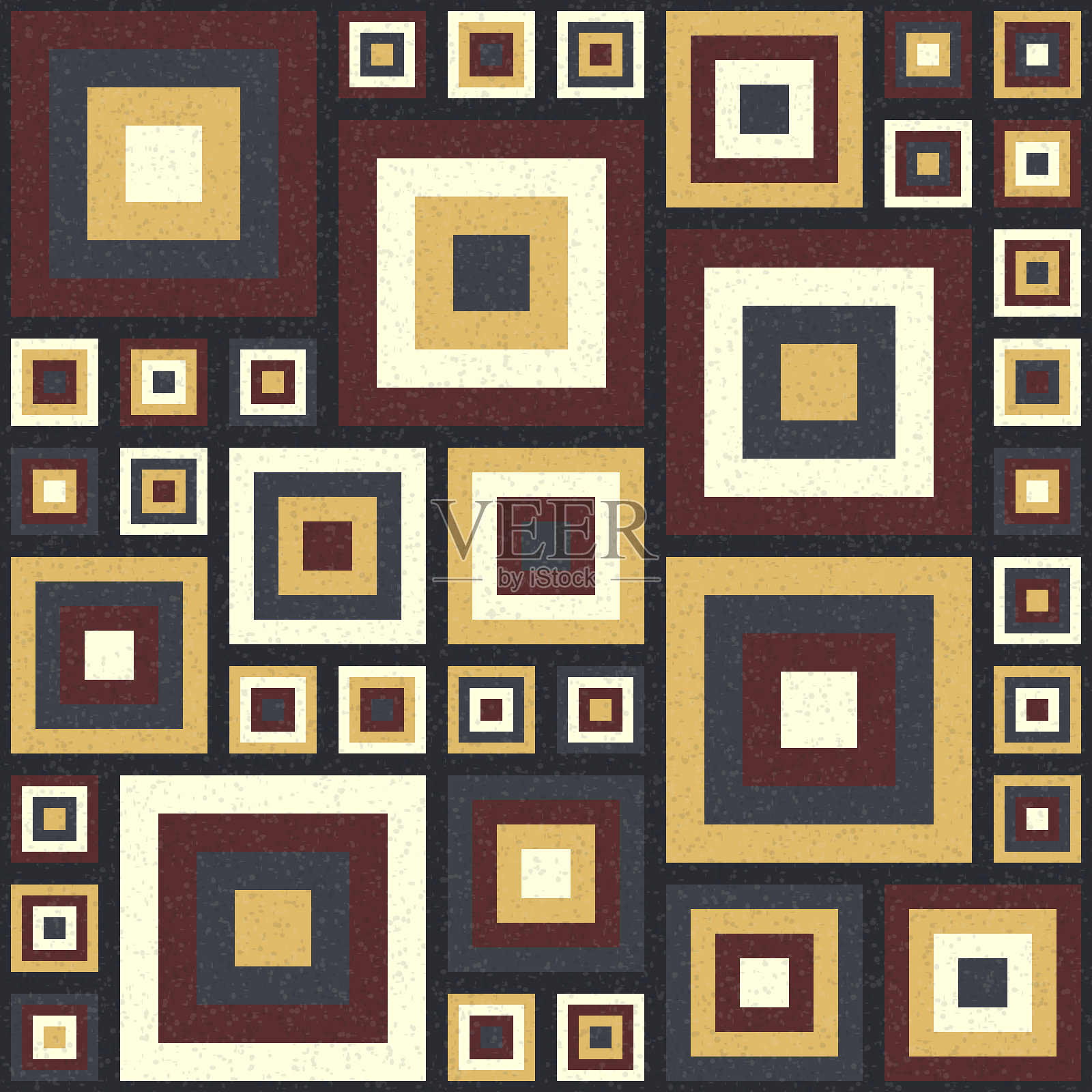 抽象几何图案生成计算艺术插图插画图片素材