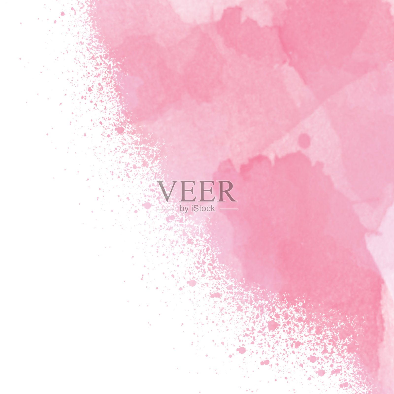 粉红色抽象鲜艳的彩色水彩。纹理设计，照片覆盖，文本。照片摄影图片