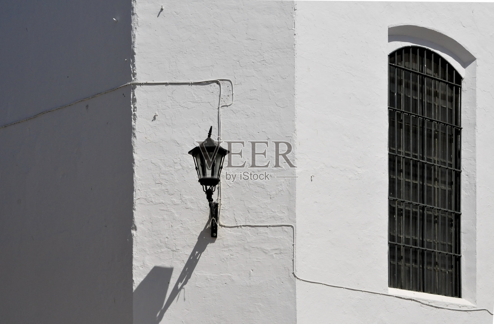 路灯和窗户照片摄影图片