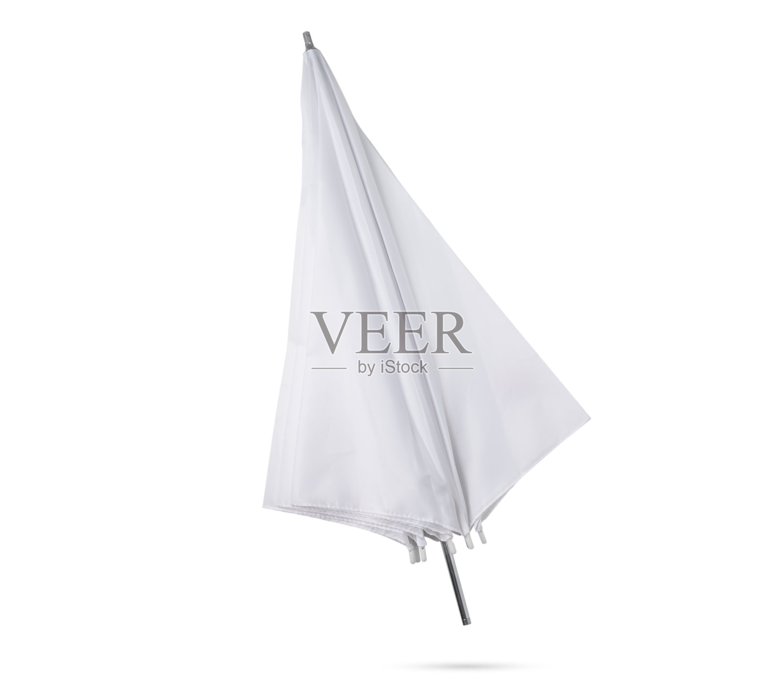 白色伞反射器或闪光软盒设备的照相馆照片摄影图片