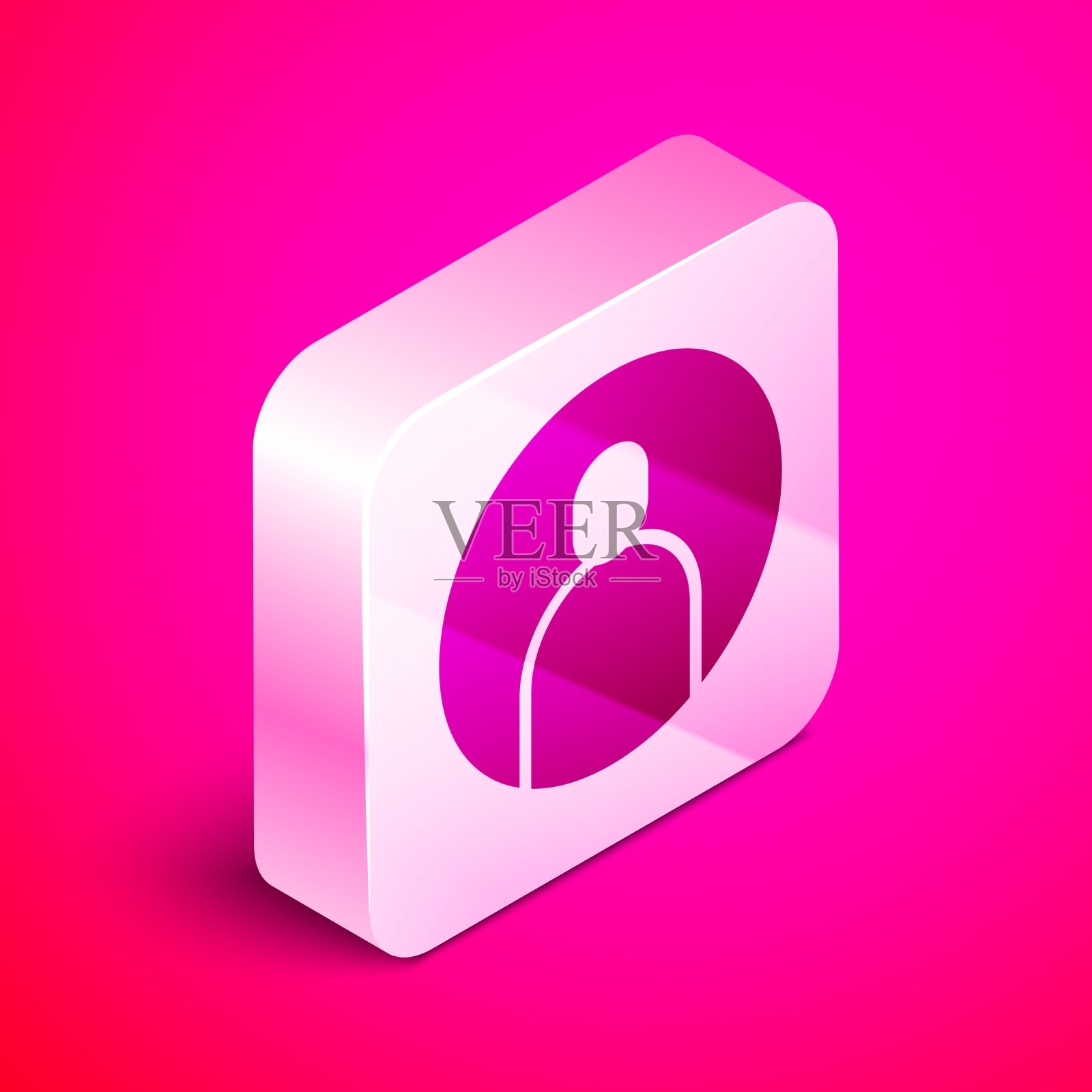 等距创建帐户屏幕图标隔离上图标素材